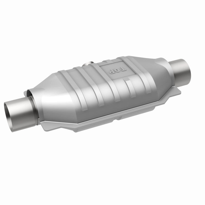 Magnaflow Universal 2.5 Midbed O2 CA OBDII Catalytic Converter for 2003-2006 Ford E-150 E-250 E-350 and More - OneFastShop