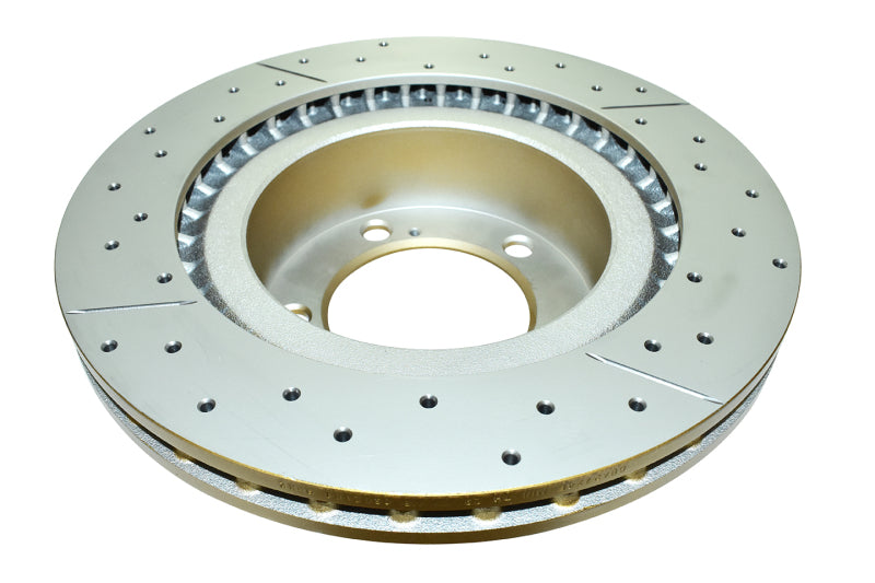 DBA Street Series XGold Drilled & Slotted Front Brake Rotor - Lexus LX570 / Toyota Tundra 2007-2022, image 3