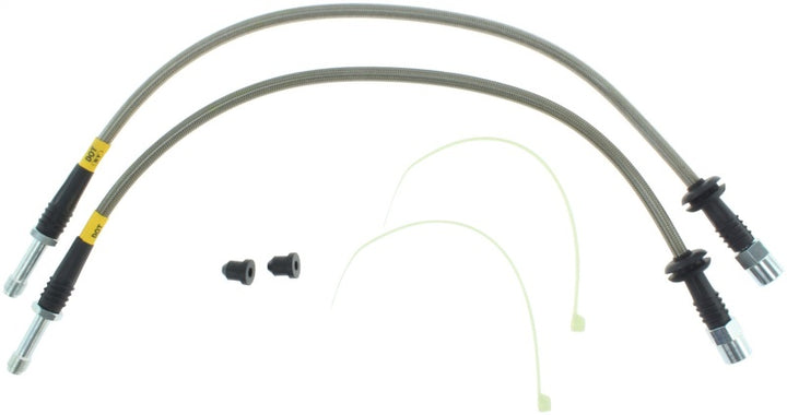 Stoptech Front Stainless Steel Brake Line Kit for 94-98 VW Golf - OneFastShop