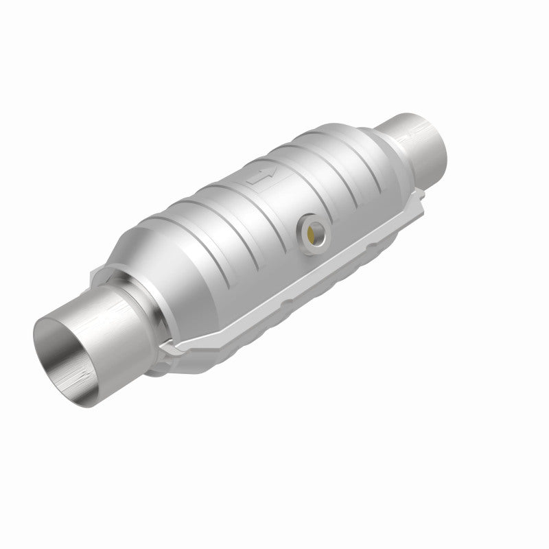Magnaflow Universal Catalytic Converter 2in Center/Center Round 11in Body - Fits Acura CL, Honda Accord, Ford Explorer, and More