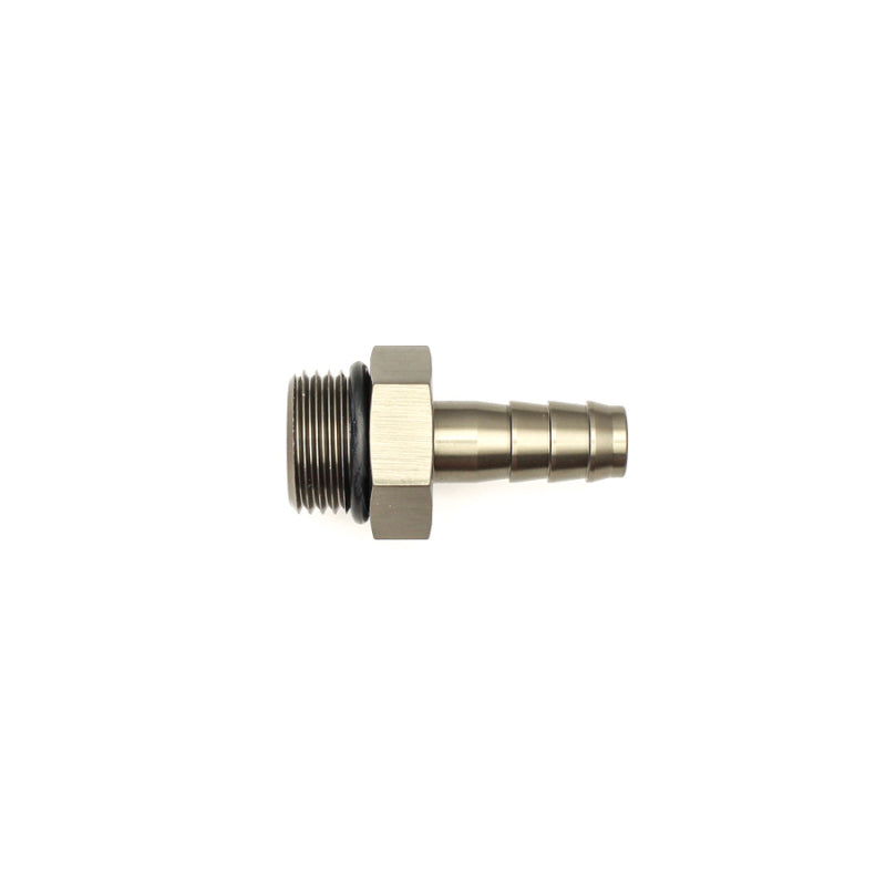 DeatschWerks 8AN ORB Male To 3/8in Male Triple Barb Fitting With O-Ring