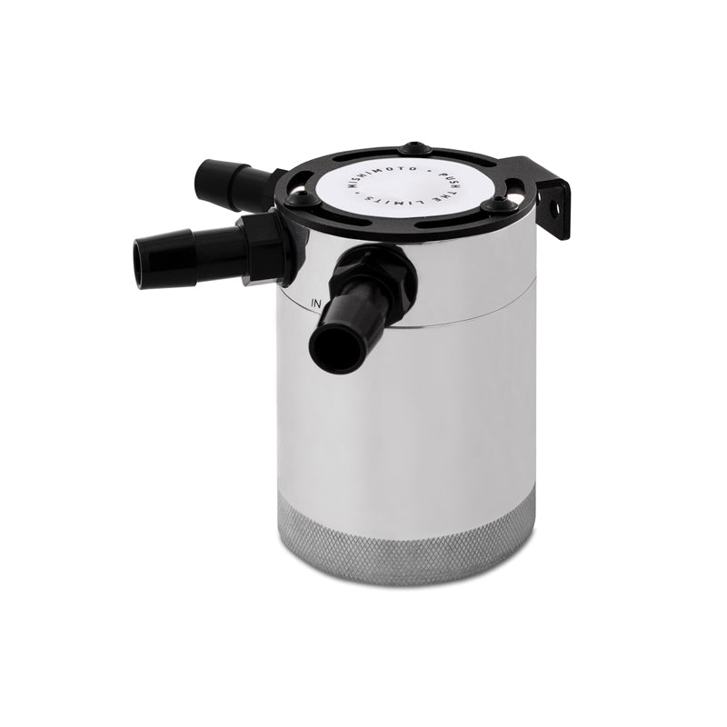 Mishimoto Compact Baffled 3 Port Oil Catch Can Polished