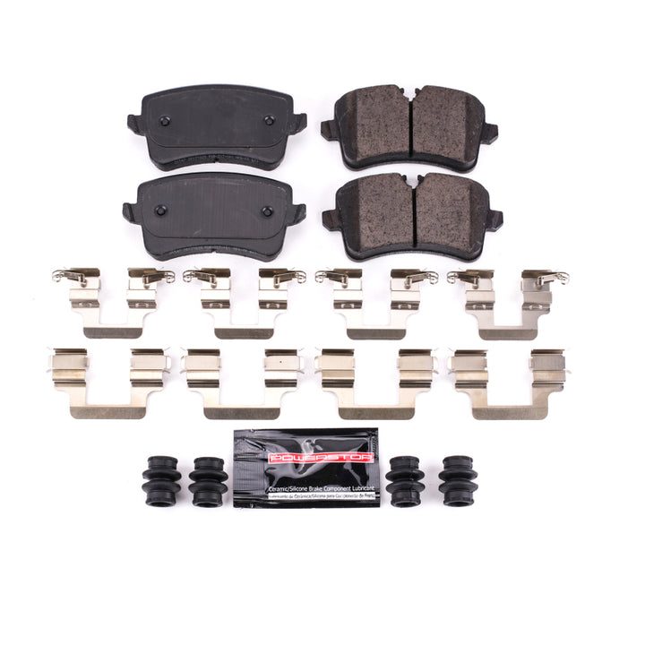 PowerStop Z23 Evolution Sport Brake Pads with Hardware for 12-18 Audi A6 Rear - OneFastShop