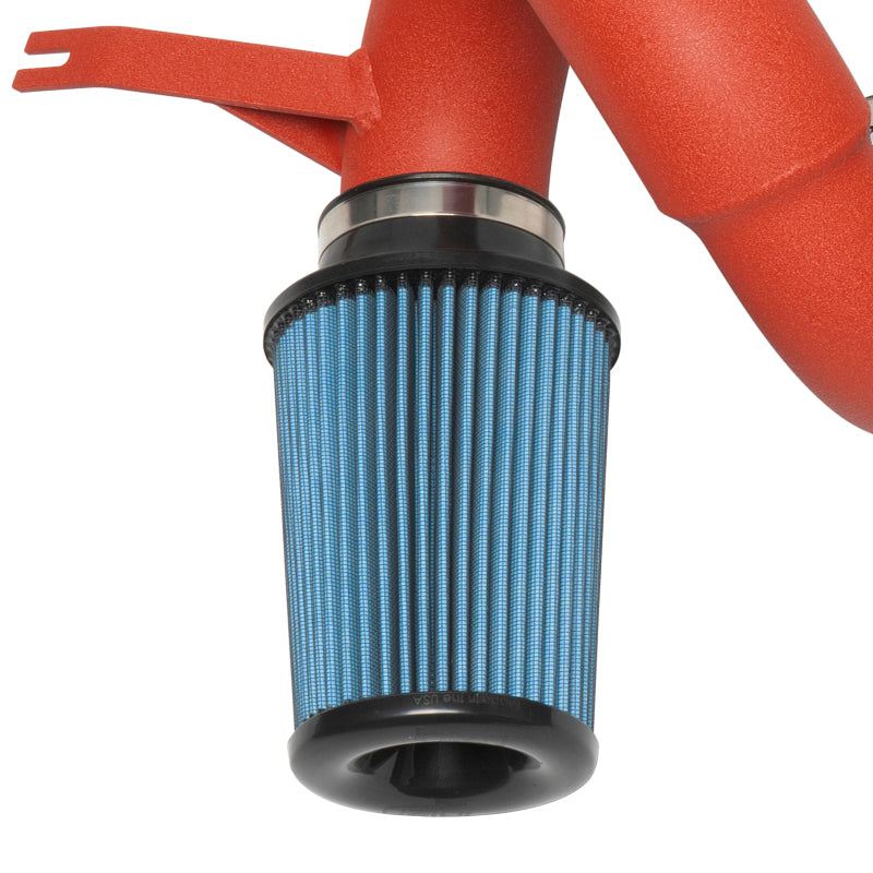 Injen Short Ram Air Intake Wrinkle Red for 18-20 Kia Stinger 3.3L Twin Turbo