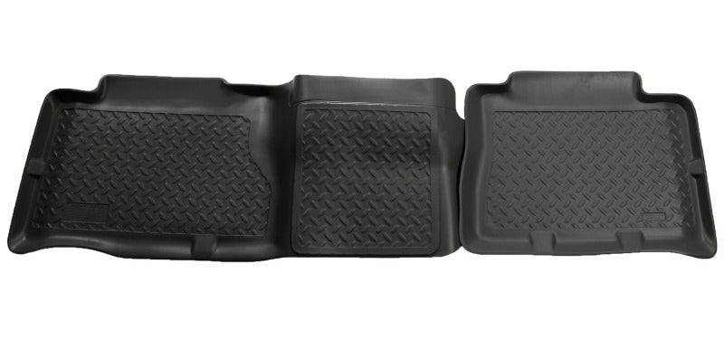 Husky Liners 2nd Row Black Floor Liners for 02-06 Cadillac Escalade GMC Yukon Denali Classic Style - OneFastShop