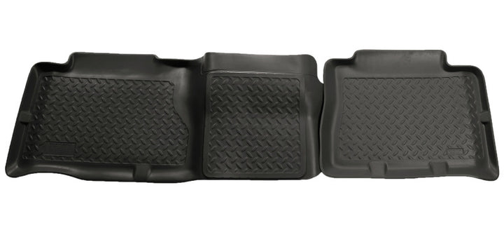 Husky Liners 2nd Row Black Floor Liners for 02-06 Cadillac Escalade GMC Yukon Denali Classic Style - OneFastShop
