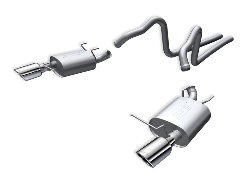 Borla S-Type Cat-Back Exhaust - Ford Mustang 2011-2014, image 3