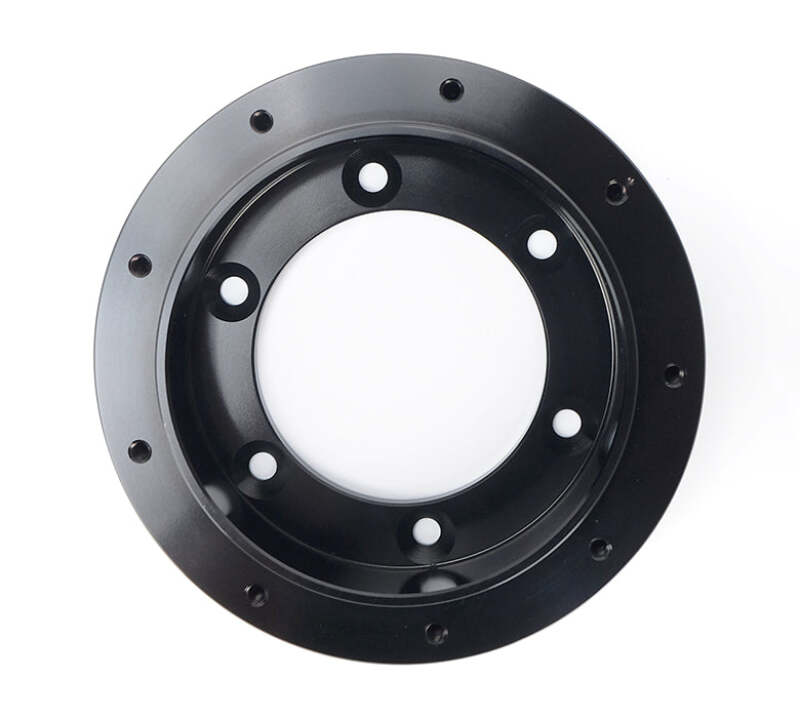 NRG 6 Hole to 9 Hole Steering Wheel Adapter Spacer - Universal 6x70 - Black, image 2