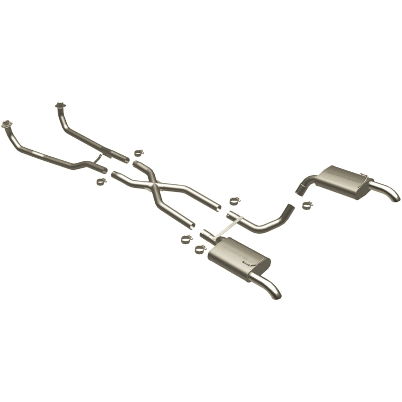 Magnaflow Performance Exhaust System Crossmember-Back 1968-1973 Chevy Corvette - OneFastShop