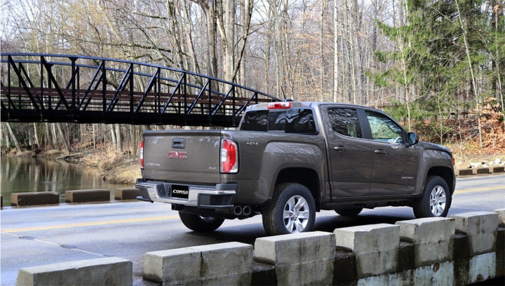 CORSA Performance Cat-Back System Single Rear Exit for 2017-2022 Chevy Colorado 3.6L Extended Cab Long Bed