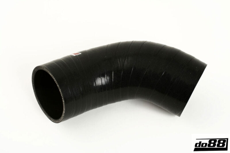 do88 Silicone 2WD Turbo Outlet Hose - Volvo D5 Diesel 2009-2013 - Black