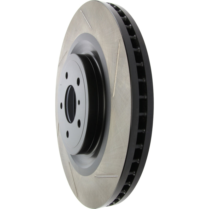 Stoptech Power Slot Slotted Front Left Rotor for Nissan 370Z / Infiniti G37 - OneFastShop