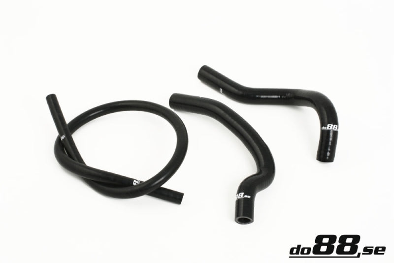 do88 Silicone Heater Hose Kit - Volvo 240 Turbo 1979-1984 - Black