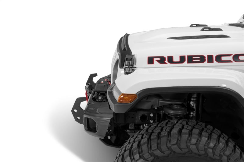 Husky Liners Aeroskin II Bug Shield - Textured Black - Jeep Gladiator 2020-2025 / Wrangler JL/JLU 2018-2025 (Incl. 4xe)