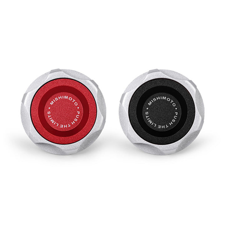 Mishimoto Oil Filler Cap Billet Red 2015+ Mustang EcoBoost - OneFastShop