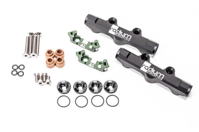 Radium Subaru EJ V1-2 Top Feed Conversion Fuel Rails V1-2 with 8AN ORB Ports