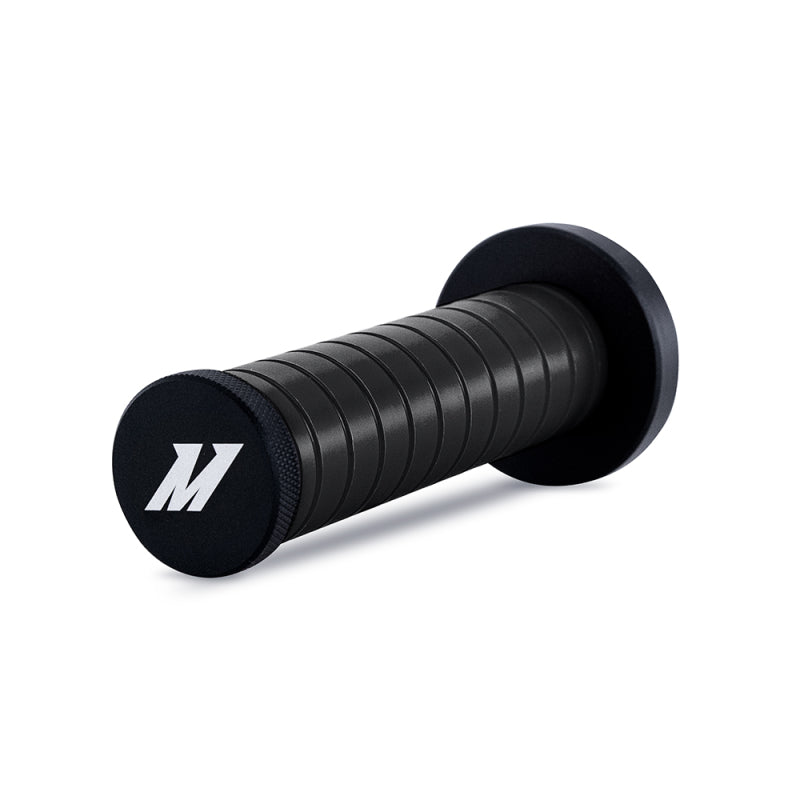 Mishimoto Weighted Grip Shift Knob Black Black 476g Ergonomic Design