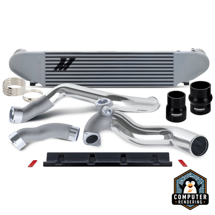 Mishimoto 2.3L EcoBoost Performance Intercooler Kit for 2024+ Ford Mustang – Silver/Polished - OneFastShop