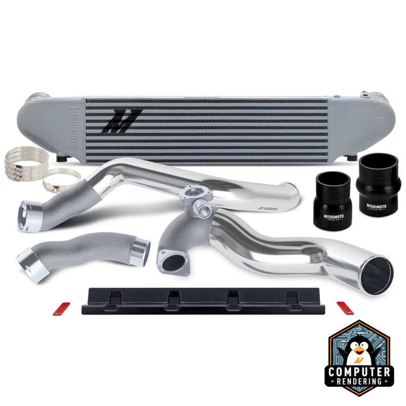 Mishimoto 2.3L EcoBoost Performance Intercooler Kit for 2024+ Ford Mustang – Silver/Polished - OneFastShop