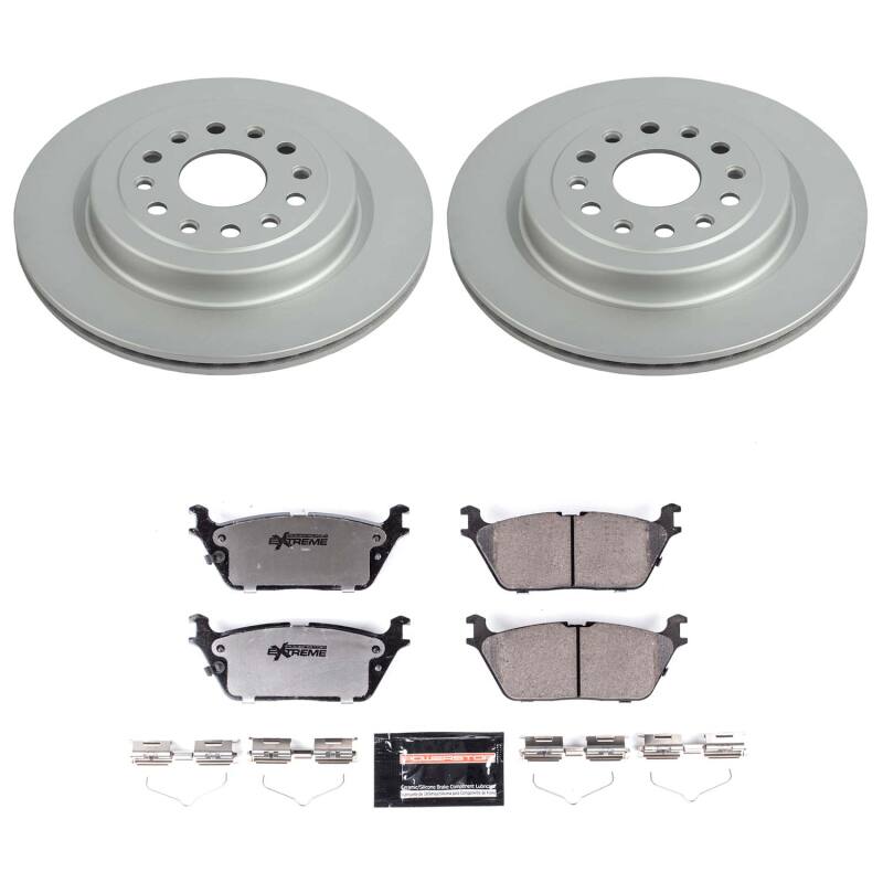 PowerStop Z36 Rear Coated Brake Kit - Ram 1500 2019-2025
