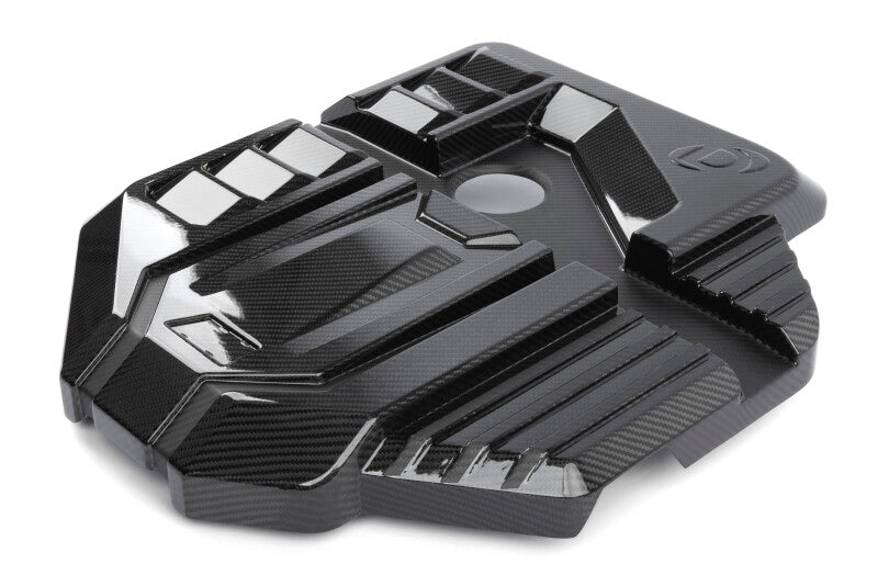 Dinan Carbon Fiber Engine Cover - BMW G8x 2021-2026 - Gloss with Matte Accents