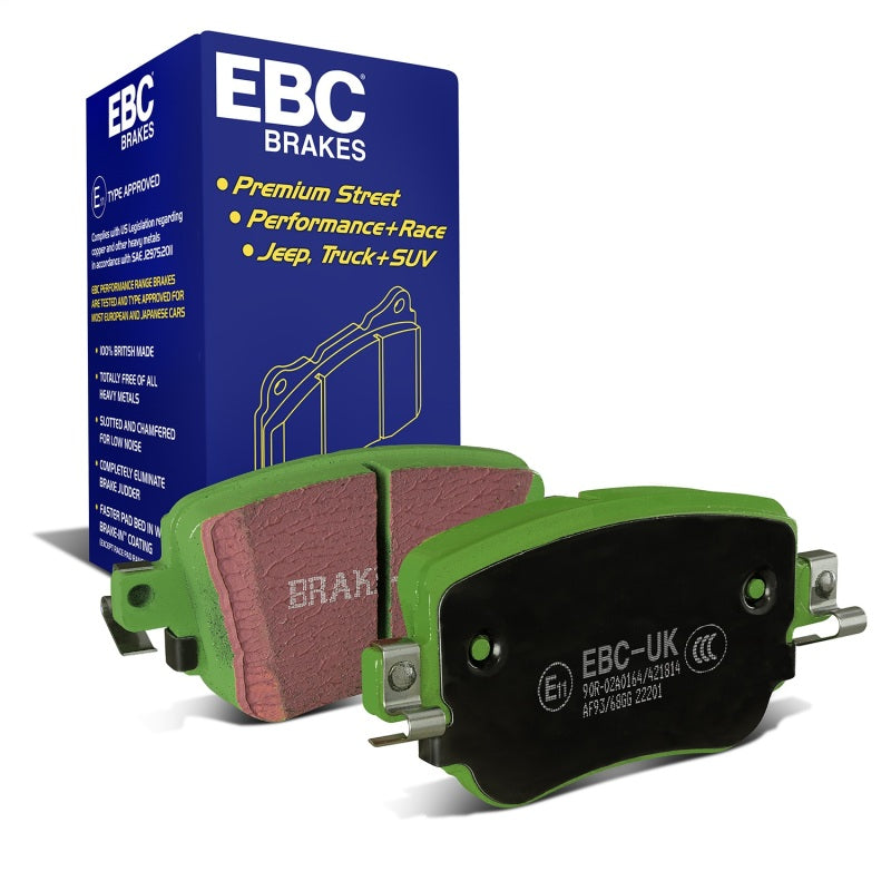 EBC Greenstuff Rear Brake Pads - Audi Q3 / Volkswagen Golf / Volkswagen GTI 2014-2022