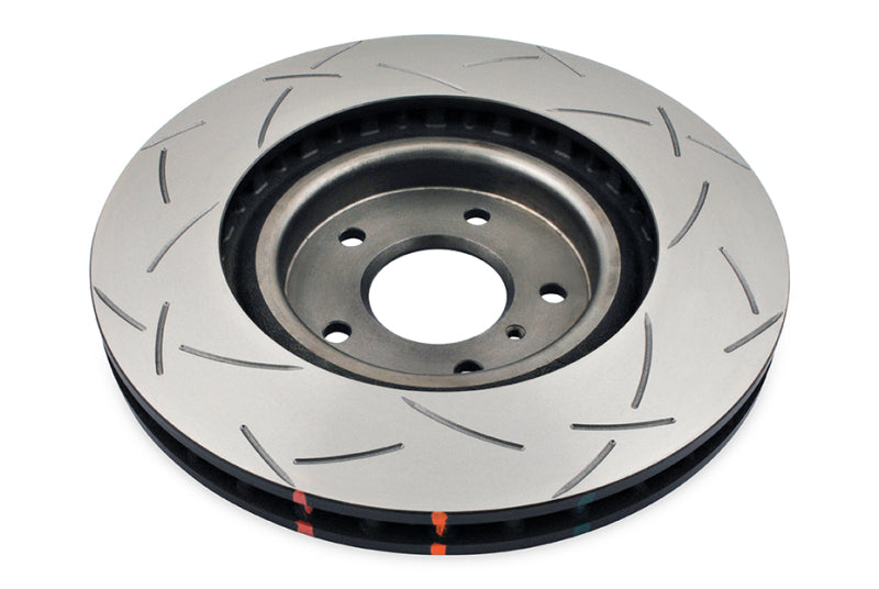 DBA Front Slotted 4000 Series Brake Rotor High Carbon Heat Treated Iron Brembo Compatible 03-07 Nissan 350Z 03-04 Infiniti G35