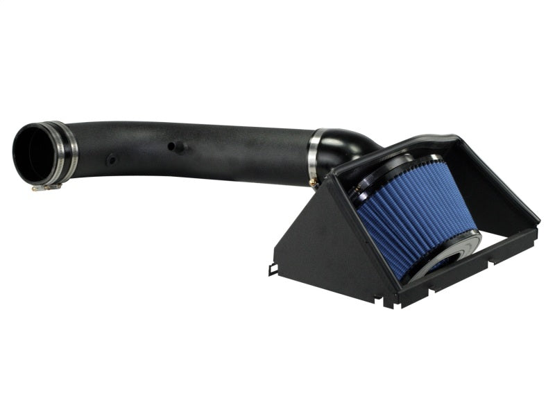 aFe MagnumFORCE Stage 2 P5R AIS Intake System Powder Coated Heat Shield Dodge Trucks 03-08 V8 57L - OneFastShop
