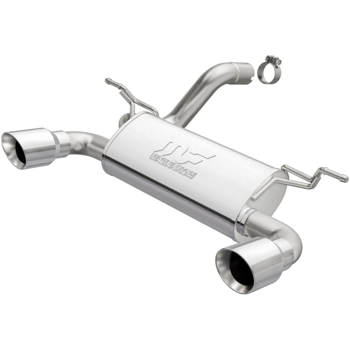 Magnaflow Axle-Back Exhaust for 2018+ Jeep Wrangler 3.6L Dual Polished Tip - OneFastShop