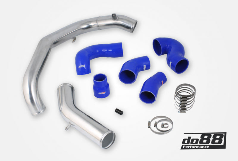 do88 Pressure Pipe Kit (No BOV) - Volvo S60/V70 2003-2007 - Blue Hoses