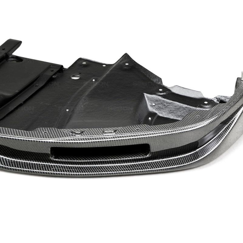 Seibon VS-Style Carbon Fiber Front Lip for 12-13 Nissan GT-R R35