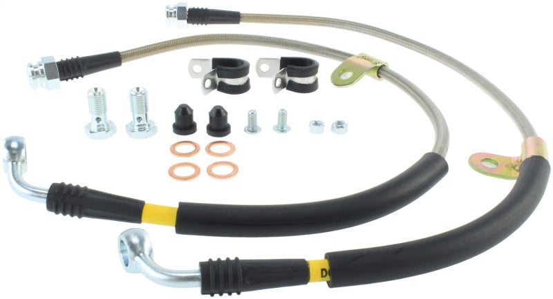 Stoptech Stainless Steel Front Brake Lines for 97-05 Ford F-150 - OneFastShop