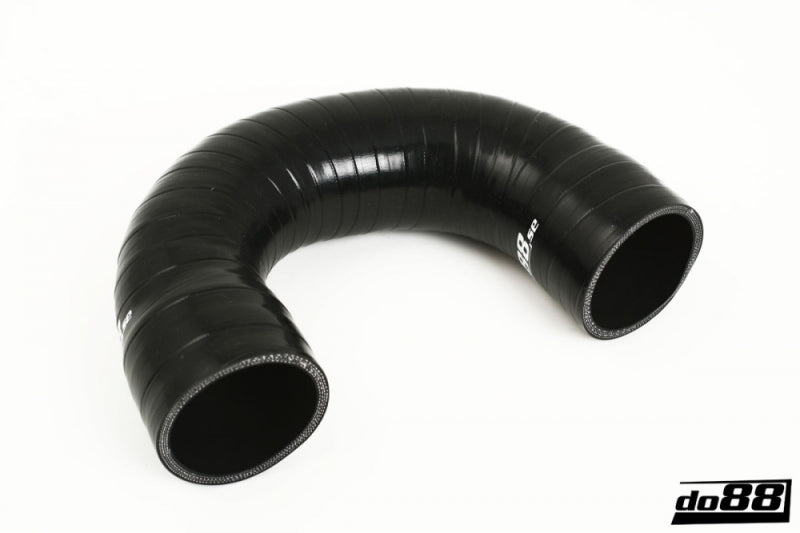 do88 Silicone Intercooler Outlet Hose - SAAB 9-3 1.9 TiD 2004-2011 - Black