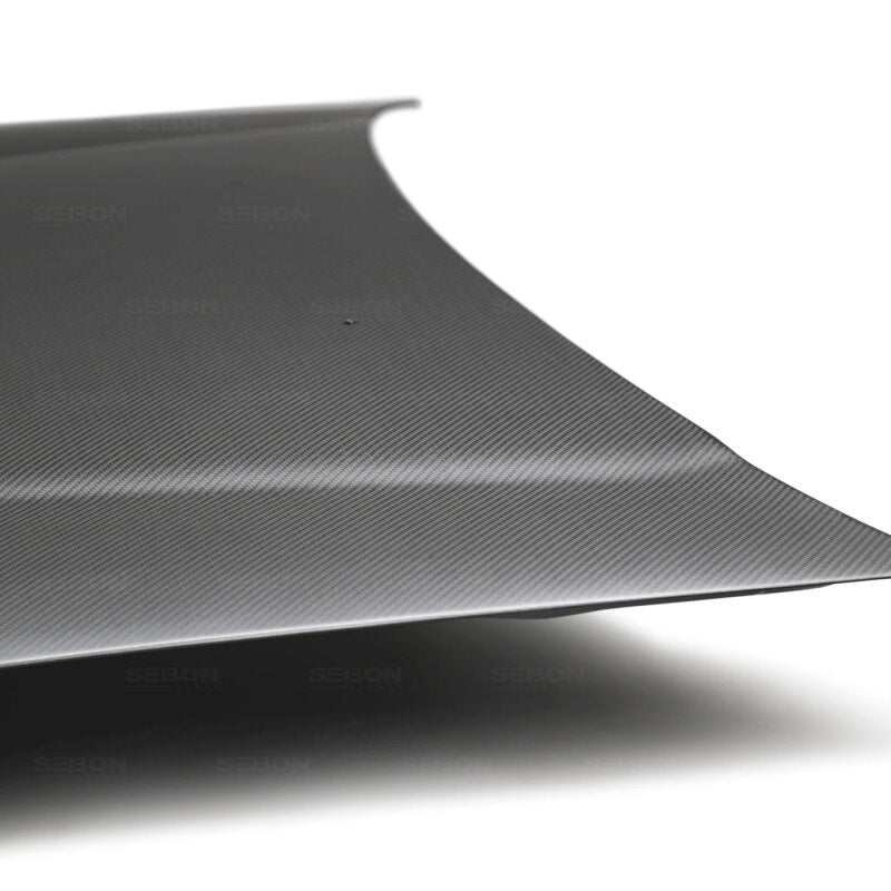 Seibon OEM-Style Dry Carbon Fiber Hood for 1992-1995 Honda Civic Coupe