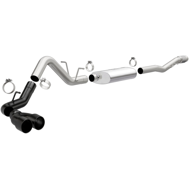 Magnaflow CatBack Exhaust 14-18 GMC Sierra 1500 V8 6.2L Polished Stainless Steel with Black Tips - OneFastShop