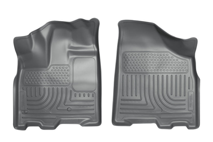 Husky Liners WeatherBeater Gray Front Floor Liners for 2011-2020 Toyota Sienna - OneFastShop