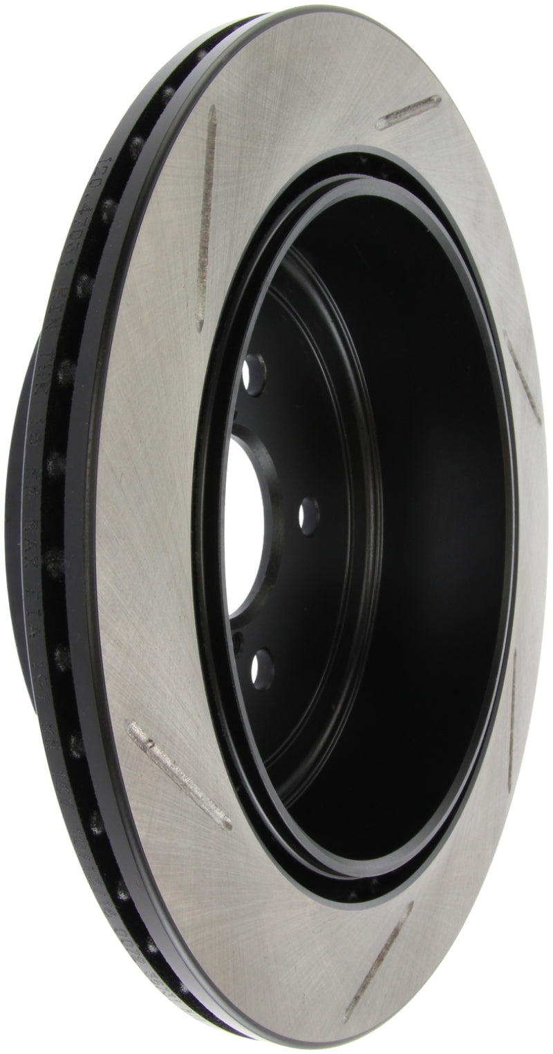 StopTech Rear Left Slotted Rotor for 13 Scion FR-S / 13 Subaru BRZ - Power Slot Performance Upgrade - OneFastShop