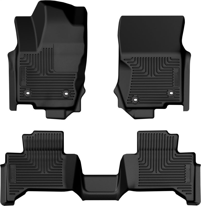 Husky Liners Weatherbeater Black Floor Liners for 2024 Lexus GX550