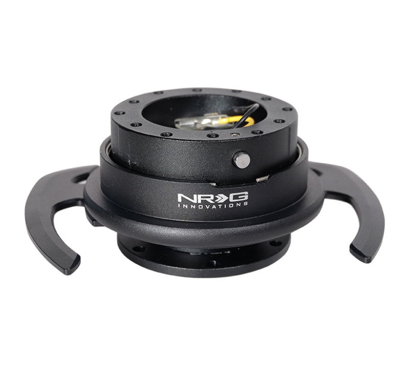 NRG Quick Release Kit Gen 4.0 Black Body Black Ring Handles - Vehicle Compatibility Required