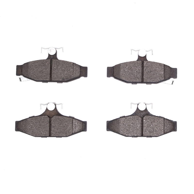 DFC 5000 Advanced Semi-Metallic Brake Pads - Rear, Chevrolet Corvette (1984-1987)