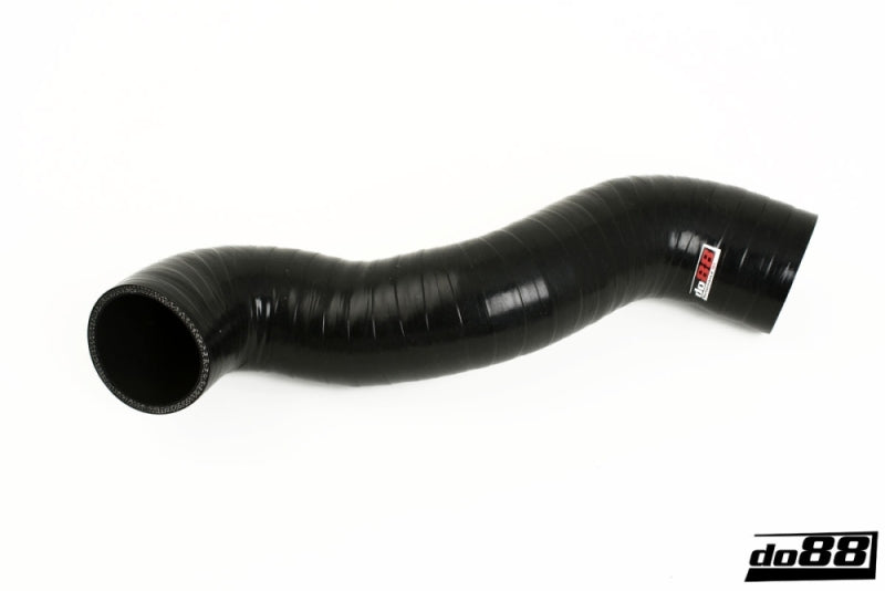 do88 Silicone Intercooler Inlet Hose - Volvo D5 2.4D 2005-2009 - Black