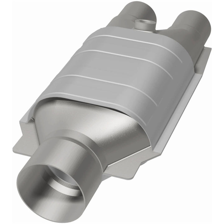 Magnaflow Catalytic Converter Universal 3 Inch/2 Inch Single/Dual with O2 Compatible with 1996-2002 Chevrolet Express 1500/2500 and GMC Savana 1500/2500 - OneFastShop