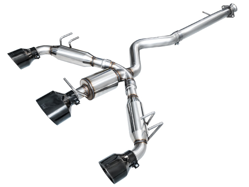 AWE Tuning Track Edition Exhaust with Diamond Black Tips for 2023+ Toyota GR Corolla
