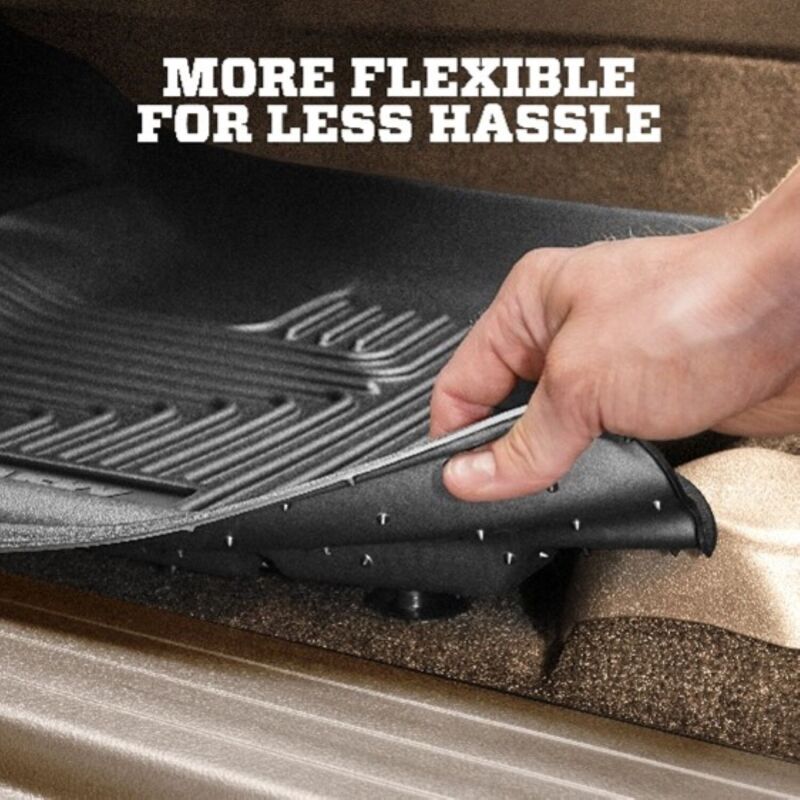 Husky Liners 2018 Buick Enclave w/ Bucket Seats WeatherBeater 2nd Row Black Floor Liners