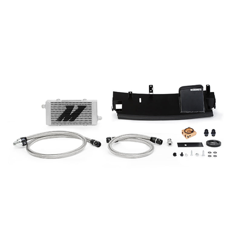 Mishimoto Thermostatic Oil Cooler Kit Silver 2016+ Focus RS - OneFastShop