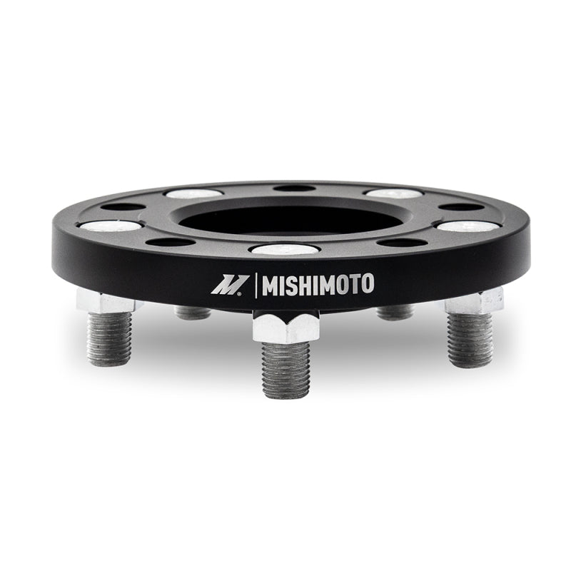 Mishimoto Wheel Spacers 5x114.3 15mm 56.1 Bore M12 Black for Audi A3 A4 A6 Q3 and Volkswagen Beetle Golf Jetta Tiguan - OneFastShop