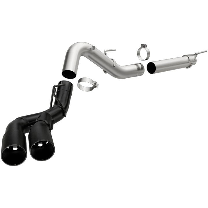 Magnaflow CatBack Exhaust 2018-2020 Ford F-150 V6-3.0L Dual Exit Black Stainless - MF Series - OneFastShop