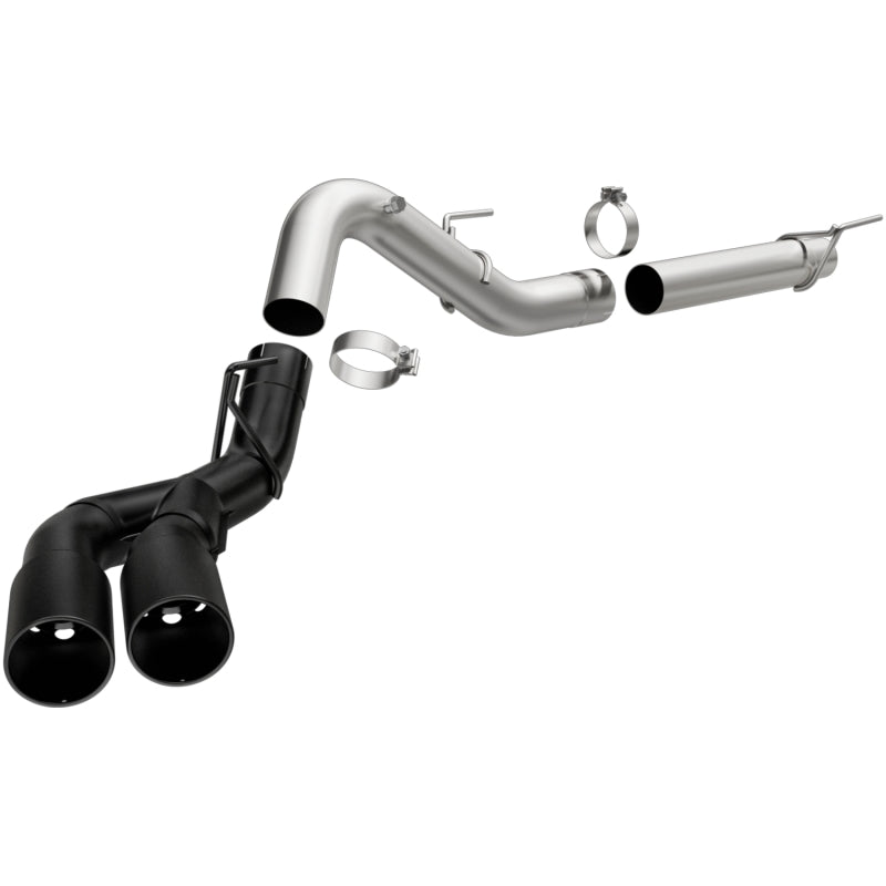 Magnaflow CatBack Exhaust 2018-2020 Ford F-150 V6-3.0L Dual Exit Black Stainless - MF Series - OneFastShop
