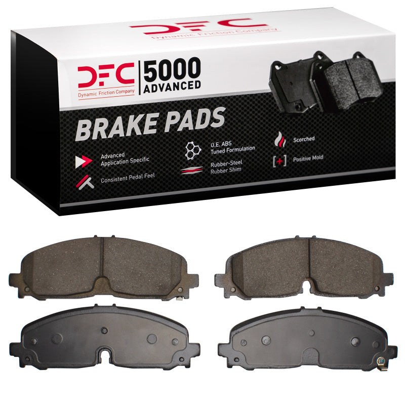 DFC 5000 Advanced Ceramic Front Brake Pads - Chevrolet Traverse / Blazer / GMC Acadia 2020-2026