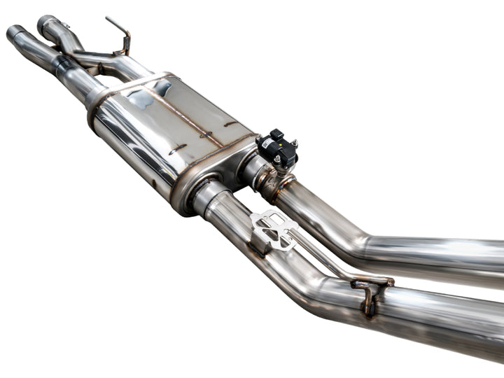 AWE Tuning Exhaust System - Gen 3 Raptor SwitchPath - Chrome Silver Tips (2021-2024 Ford F-150 Raptor) - OneFastShop